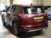 USED 2017 17 TOYOTA RAV4 2.5 VVT-I BUSINESS EDITION PLUS TSS 5d 197 BHP SAT NAV REAR VIEW CAMERA TOYOTA WARRANTY TILL JULY 2027 ONE OWNER FSH