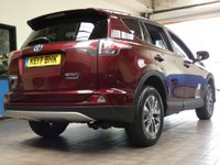 USED 2017 17 TOYOTA RAV4 2.5 VVT-I BUSINESS EDITION PLUS TSS 5d 197 BHP SAT NAV REAR VIEW CAMERA TOYOTA WARRANTY TILL JULY 2027 ONE OWNER FSH