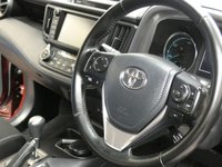 USED 2017 17 TOYOTA RAV4 2.5 VVT-I BUSINESS EDITION PLUS TSS 5d 197 BHP SAT NAV REAR VIEW CAMERA TOYOTA WARRANTY TILL JULY 2027 ONE OWNER FSH