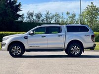 USED 2018 18 FORD RANGER 3.2 WILDTRAK 4X4 DCB TDCI 4d 197 BHP ** NO VAT * *  SAT NAV ** LOW MILES