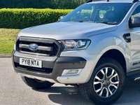 USED 2018 18 FORD RANGER 3.2 WILDTRAK 4X4 DCB TDCI 4d 197 BHP ** NO VAT * *  SAT NAV ** LOW MILES