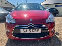 USED 2015 15 CITROEN DS3 1.6 E-HDI DSTYLE PLUS 3d 90 BHP Stunning Low Mileage DS3 with White on top of Cherry Red