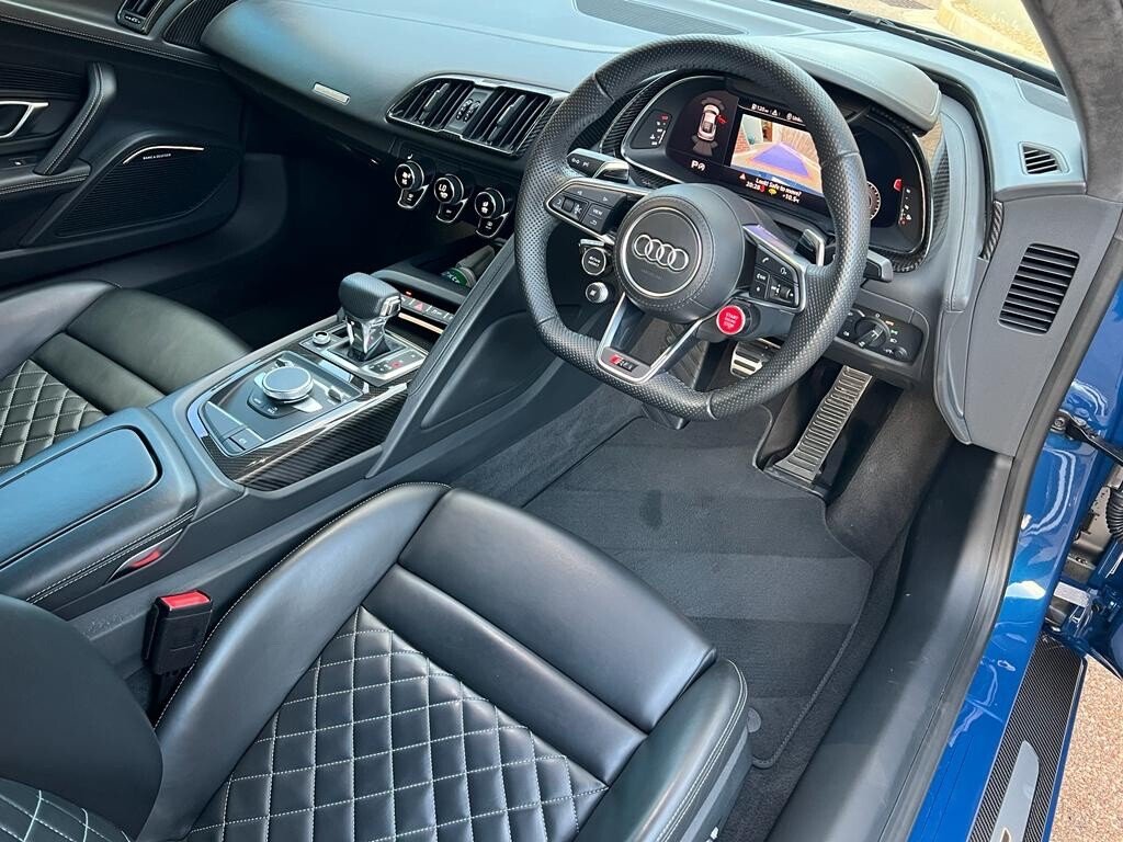 USED 2020 20 AUDI R8 5.2 V10 PERFORMANCE CARBON BLACK QUATTRO 2d 612 BHP 20" VOSSEN WHEELS OPTIONAL