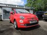 USED 2016 65 FIAT 500 1.2 LOUNGE 3d 69 BHP NEW SHAPE Low Mileage, Great Service History + Just Serviced, NEW MOT, Great fuel economy! Only &pound;20 Road Tax!