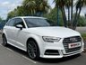 USED 2018 18 AUDI A3 2.0 S3 SPORTBACK TFSI QUATTRO 5d 306 BHP 