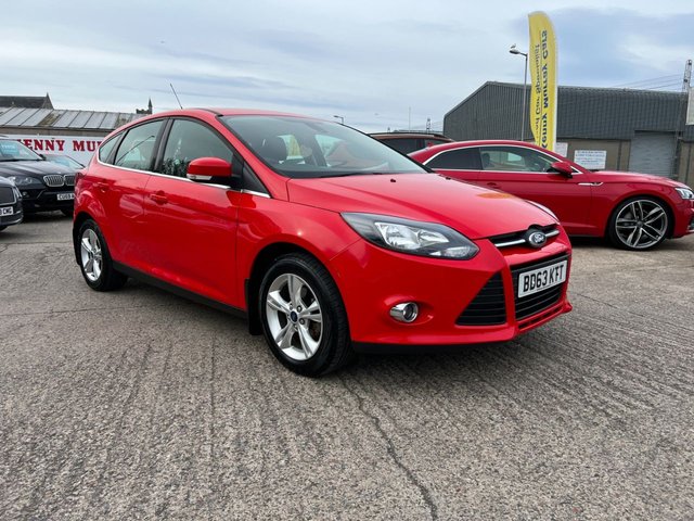 2013 63 Ford Focus 1.6 ZETEC 5d 104 BHP