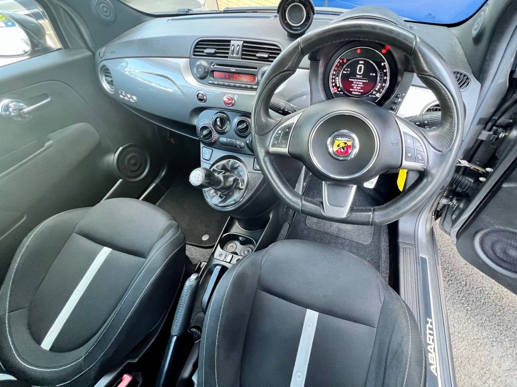 USED 2015 64 ABARTH 500 1.4 135 BHP // 3d // px swap 