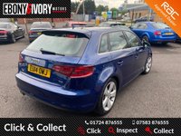 USED 2014 14 AUDI A3 2.0 TDI SPORT 5d 148 BHP FANTASTIC EXAMPLE + SERVICE HISTORY INC CAMBELT DONE + 1 YEAR MOT