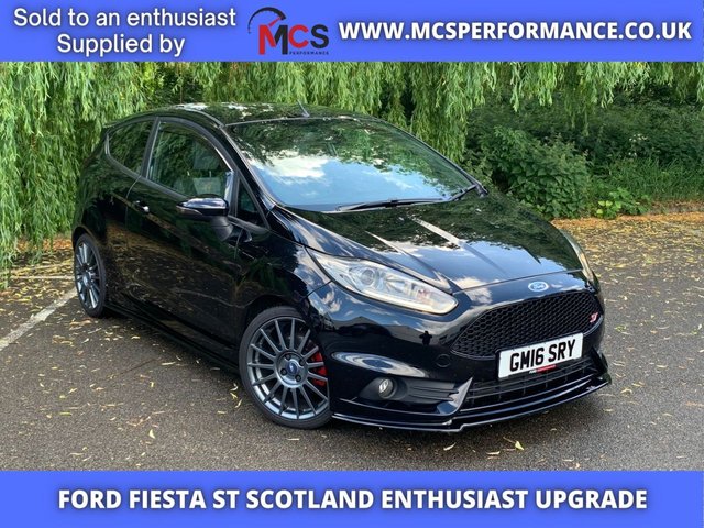 2016 16 FORD FIESTA 1.6 ST-3 3d 217 BHP STAGE 1,ST150 ALLOYS, VUDU SHORT SHIFTER, TRC FRONT SPLITTER + MORE