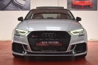 USED 2019 58 AUDI RS3 SALOON 2.5 RS 3 TFSI QUATTRO AUDI SPORT EDITION 4d 395 BHP MASSIVE SPEC! / FLORET SILVER