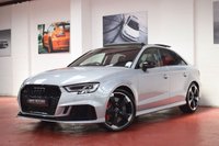 USED 2019 58 AUDI RS3 SALOON 2.5 RS 3 TFSI QUATTRO AUDI SPORT EDITION 4d 395 BHP MASSIVE SPEC! / FLORET SILVER