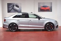 USED 2019 58 AUDI RS3 SALOON 2.5 RS 3 TFSI QUATTRO AUDI SPORT EDITION 4d 395 BHP MASSIVE SPEC! / FLORET SILVER