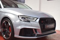 USED 2019 58 AUDI RS3 SALOON 2.5 RS 3 TFSI QUATTRO AUDI SPORT EDITION 4d 395 BHP MASSIVE SPEC! / FLORET SILVER