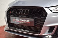 USED 2019 58 AUDI RS3 SALOON 2.5 RS 3 TFSI QUATTRO AUDI SPORT EDITION 4d 395 BHP MASSIVE SPEC! / FLORET SILVER