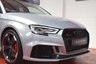 USED 2019 58 AUDI RS3 SALOON 2.5 RS 3 TFSI QUATTRO AUDI SPORT EDITION 4d 395 BHP MASSIVE SPEC! / FLORET SILVER