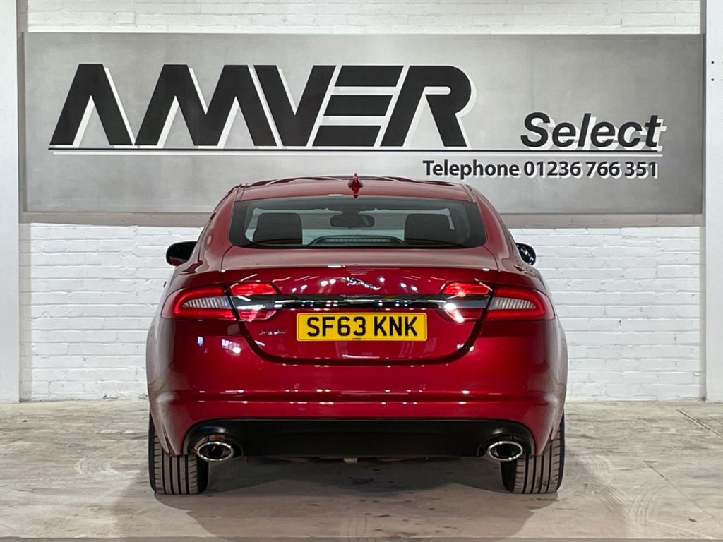 USED 2013 63 JAGUAR XF 3.0 D V6 LUXURY 4d 240 BHP 