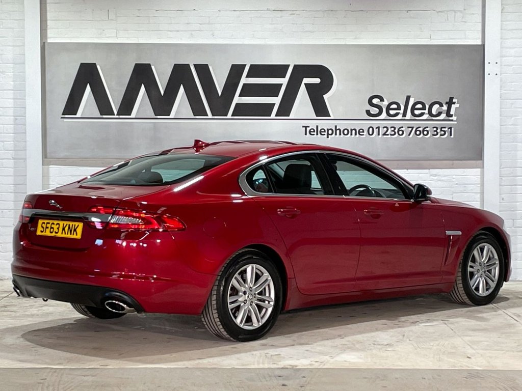 USED 2013 63 JAGUAR XF 3.0 D V6 LUXURY 4d 240 BHP 