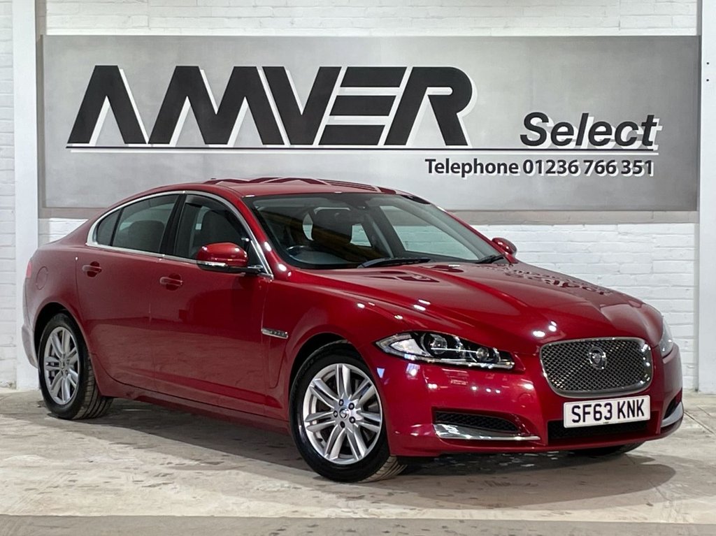 USED 2013 63 JAGUAR XF 3.0 D V6 LUXURY 4d 240 BHP 