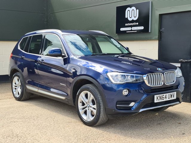 2014 64 BMW X3 2.0 XDRIVE20D XLINE 5d 188 BHP