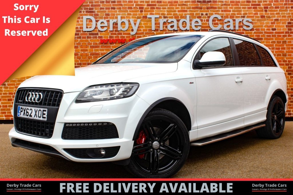 2012 Audi Q7 TDI Quattro S Line Plus £16,990
