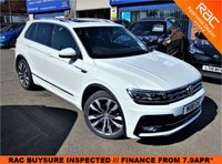 USED 2018 18 VOLKSWAGEN TIGUAN 2.0 R LINE TSI BMT 4MOTION DSG 5d 177 BHP Panoramic Sunroof + Navigation