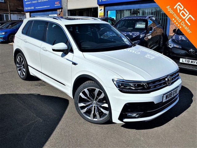 2018 18 Volkswagen Tiguan 2.0 R LINE TSI BMT 4MOTION DSG 5d 177 BHP