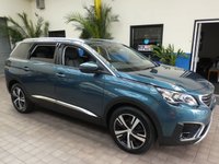 USED 2018 68 PEUGEOT 5008 1.5 BLUEHDI S/S ALLURE 5d 129 BHP FREE 12 MONTHS GOLD WARRANTY . Just serviced, MOT'd  AND AA INSPECTED. 7 SEATS SAT NAV PART LEATHER