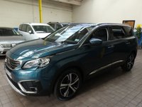 USED 2018 68 PEUGEOT 5008 1.5 BLUEHDI S/S ALLURE 5d 129 BHP FREE 12 MONTHS GOLD WARRANTY . Just serviced, MOT'd  AND AA INSPECTED. 7 SEATS SAT NAV PART LEATHER