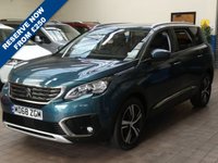 USED 2018 68 PEUGEOT 5008 1.5 BLUEHDI S/S ALLURE 5d 129 BHP FREE 12 MONTHS GOLD WARRANTY . Just serviced, MOT'd  AND AA INSPECTED. 7 SEATS SAT NAV PART LEATHER