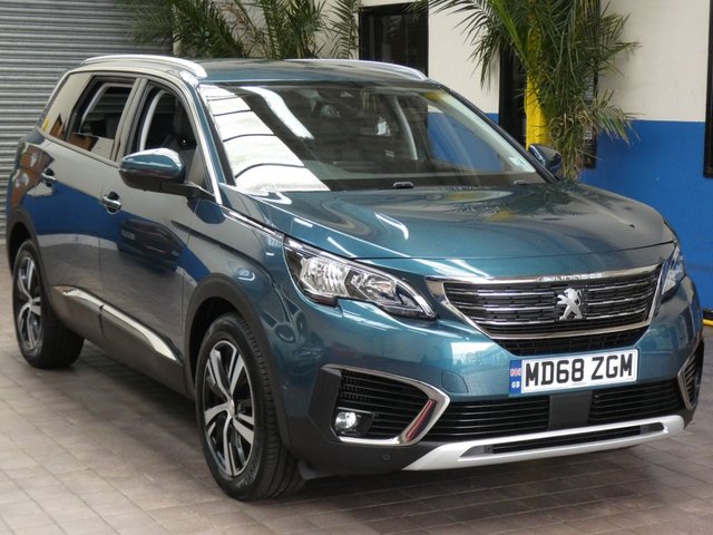 2018 68 Peugeot 5008 1.5 BLUEHDI S/S ALLURE 5d 129 BHP