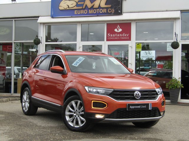 2019 19 Volkswagen T-Roc 1.6 SEL TDI 5d 114 BHP