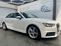 USED 2016 16 AUDI A4 2.0 TFSI S LINE 4d 188 BHP Over &pound;4000 Extras - Sat Nav