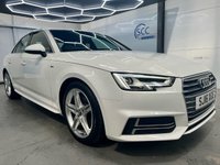 USED 2016 16 AUDI A4 2.0 TFSI S LINE 4d 188 BHP Over &pound;4000 Extras - Sat Nav