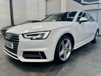 USED 2016 16 AUDI A4 2.0 TFSI S LINE 4d 188 BHP Over &pound;4000 Extras - Sat Nav