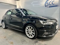 USED 2015 15 AUDI A1 1.4 SPORTBACK TFSI S LINE 5d 123 BHP &pound;8k Extras,S-Tronic,DAB
