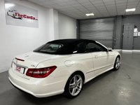 USED 2013 13 MERCEDES-BENZ E CLASS DIESEL CABRIOLET 2.1 E250 CDI BLUEEFFICIENCY SPORT 2d 204 BHP * CLIMATE * NAV * LEATHER * 25K MILES ONLY * PARK SENSORS * 18 INCH ALLOYS * AIRSCARF *