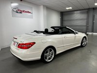 USED 2013 13 MERCEDES-BENZ E CLASS DIESEL CABRIOLET 2.1 E250 CDI BLUEEFFICIENCY SPORT 2d 204 BHP * CLIMATE * NAV * LEATHER * 25K MILES ONLY * PARK SENSORS * 18 INCH ALLOYS * AIRSCARF *