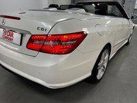 USED 2013 13 MERCEDES-BENZ E CLASS DIESEL CABRIOLET 2.1 E250 CDI BLUEEFFICIENCY SPORT 2d 204 BHP * CLIMATE * NAV * LEATHER * 25K MILES ONLY * PARK SENSORS * 18 INCH ALLOYS * AIRSCARF *