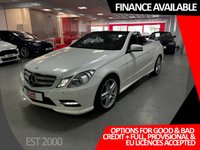 USED 2013 13 MERCEDES-BENZ E CLASS DIESEL CABRIOLET 2.1 E250 CDI BLUEEFFICIENCY SPORT 2d 204 BHP * CLIMATE * NAV * LEATHER * 25K MILES ONLY * PARK SENSORS * 18 INCH ALLOYS * AIRSCARF *