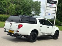 USED 2014 14 MITSUBISHI L200 2.5 DI-D 4X4 BARBARIAN BLACK LB DCB 175 BHP ** NO VAT * CANOPY + SAT NAV