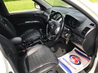 USED 2014 14 MITSUBISHI L200 2.5 DI-D 4X4 BARBARIAN BLACK LB DCB 175 BHP ** NO VAT * CANOPY + SAT NAV