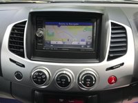 USED 2014 14 MITSUBISHI L200 2.5 DI-D 4X4 BARBARIAN BLACK LB DCB 175 BHP ** NO VAT * CANOPY + SAT NAV