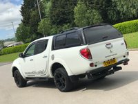USED 2014 14 MITSUBISHI L200 2.5 DI-D 4X4 BARBARIAN BLACK LB DCB 175 BHP ** NO VAT * CANOPY + SAT NAV