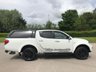 USED 2014 14 MITSUBISHI L200 2.5 DI-D 4X4 BARBARIAN BLACK LB DCB 175 BHP ** NO VAT * CANOPY + SAT NAV
