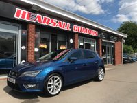 USED 2014 14 SEAT LEON 2.0 TDI FR TECHNOLOGY 5d 150 BHP SAT NAV 12 MONTHS MOT 1 F/K