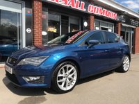 USED 2014 14 SEAT LEON 2.0 TDI FR TECHNOLOGY 5d 150 BHP SAT NAV 12 MONTHS MOT 1 F/K