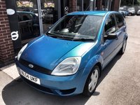 USED 2004 54 FORD FIESTA 1.4 ZETEC 16V 5d 78 BHP PART EXCHANGE TO CLEAR