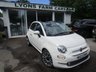 USED 2019 FIAT 500C 1.2 CONVERTIBLE LOUNGE DUALOGIC 2d 69 BHP NEW SHAPE AUTOMATIC *FULL LEATHER + 7