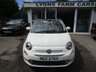 USED 2019 FIAT 500C 1.2 CONVERTIBLE LOUNGE DUALOGIC 2d 69 BHP NEW SHAPE AUTOMATIC *FULL LEATHER + 7