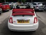 USED 2019 FIAT 500C 1.2 CONVERTIBLE LOUNGE DUALOGIC 2d 69 BHP NEW SHAPE AUTOMATIC *FULL LEATHER + 7